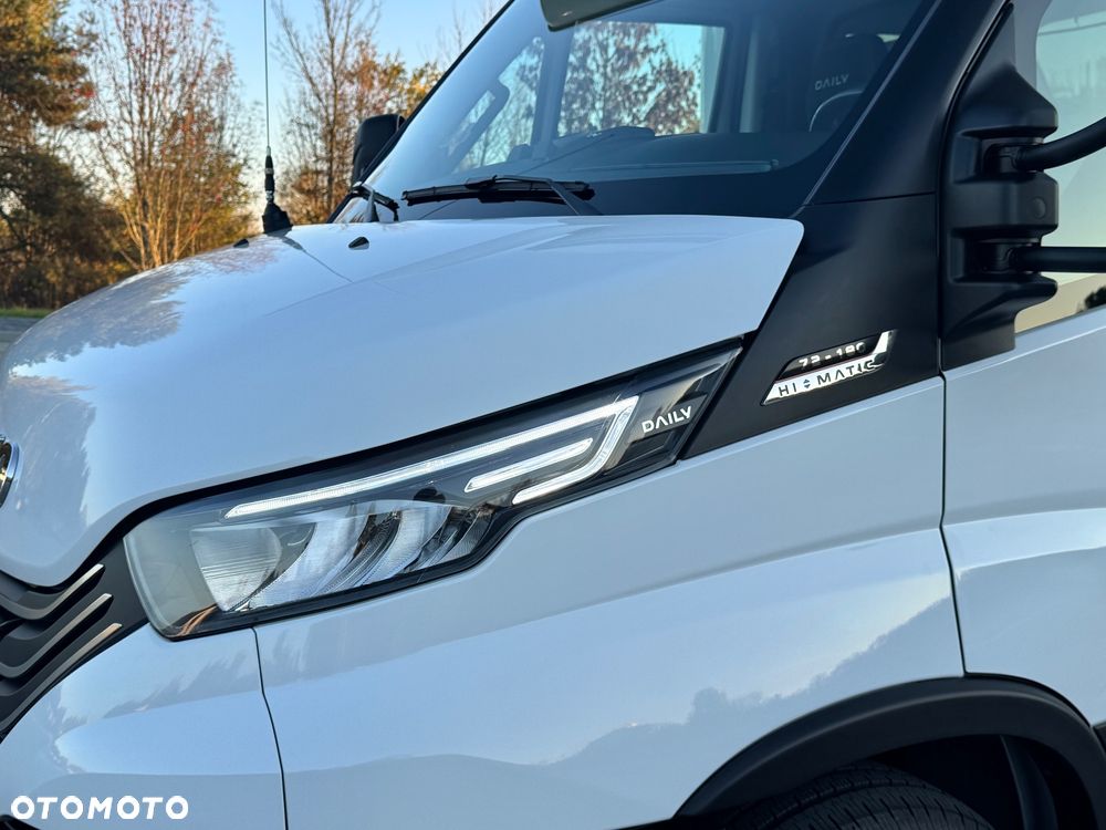 Iveco Daily 2023r Hi-Matic‼️70C18H‼️3.0 // Winda Dhollandia 1000KG // Plandeka 16 Palet 2x Firanka + Dach zsuwany ‼️Wysokość rampowa Full LED Tempomat Aktywny ACC Salon Polska 6.43mx2.45mx2.70m DMC7200KG Faktura Vat 23% - 18