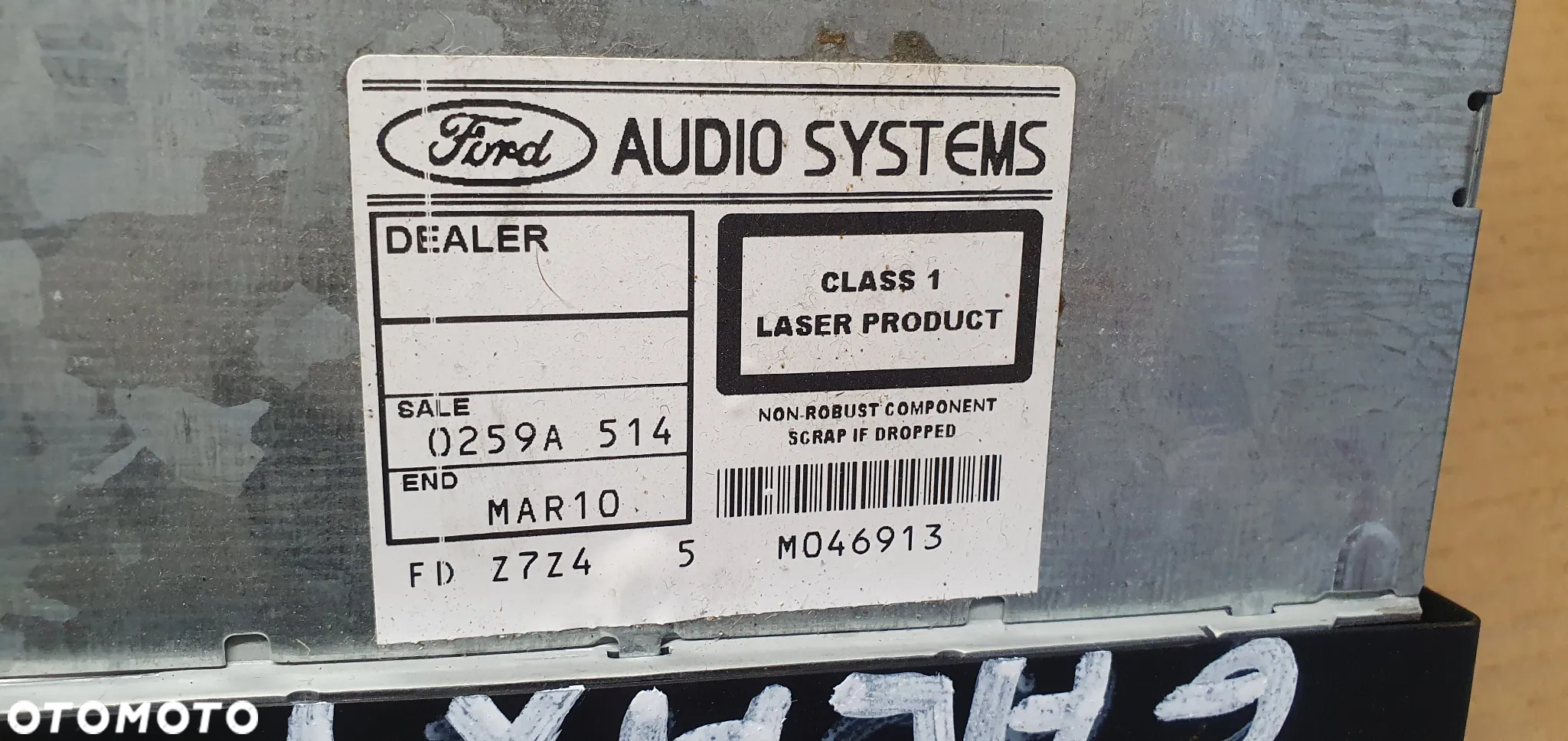 Radio radioodtwarzacz fabryczny KOD Ford Galaxy MK1 Lift 4M21-18K876-KA 7M5035195C - 6