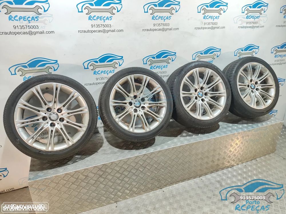 Jantes 18" BMW Serie 5 Pack M - 8J | ET20 | 5x120 - E60 | E61 - Style 135M - 18 Polegadas | E46 | E90 | E91 | E92 | E87 | E81 E88 | E82 | Pneus | 245/40/18 | 36118036570 | 8036570 | 5 x 120 - 7