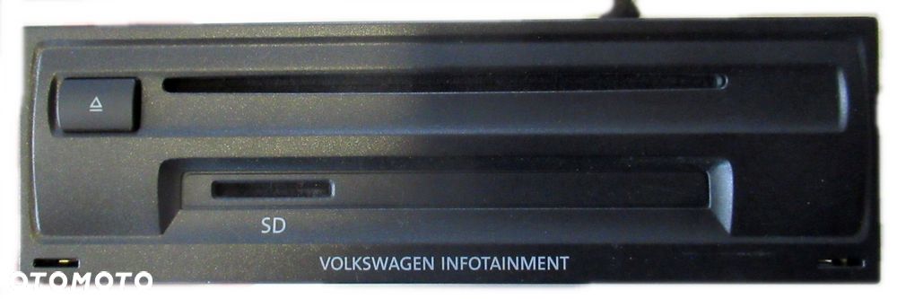 VW POLO V 6R RADIO CZYTNIK PŁYT KARD SD NAWIGACJA RADIOODTWARZACZ 3Q0035819 - 1