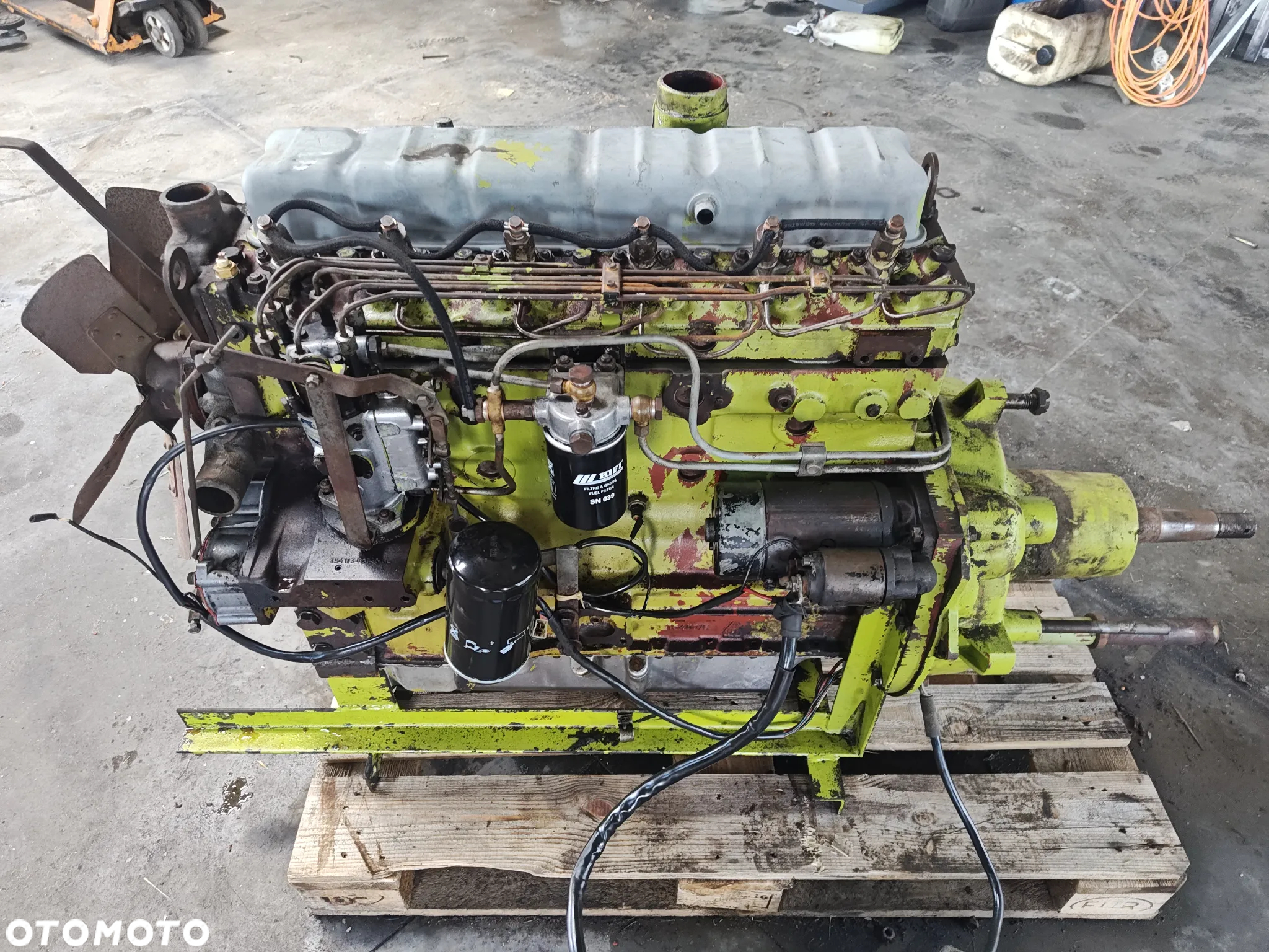 Claas mercator 75 silnik Perkins 6354 - 3
