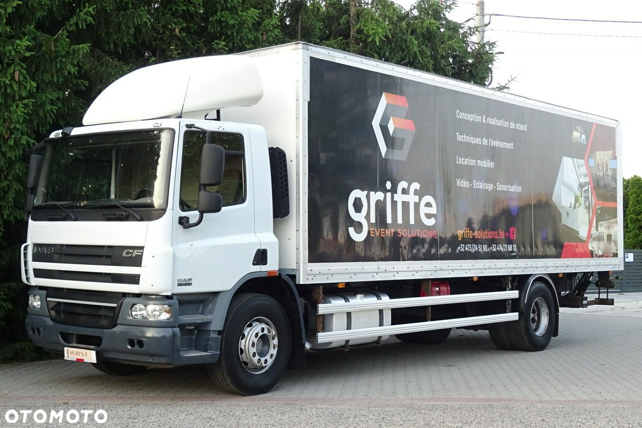 DAF CF 65.300 Euro 5 kontener 21 pal, winda klapa tylko 428 tys.km! - 17