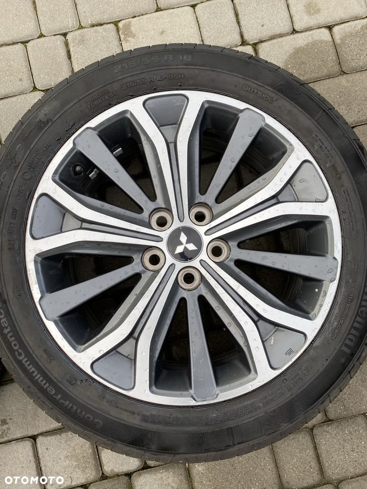 Alufelgi 5x114,3 18 cali Mitsubishi Outlander ASX opony 215/55/18 - 2