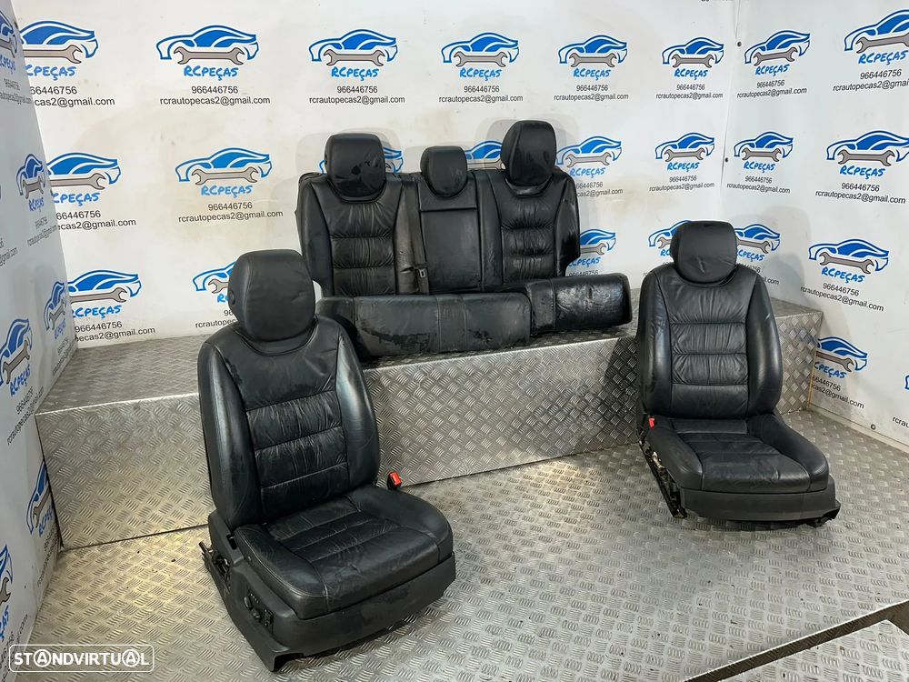 Conjunto Bancos Frente Frontal Tras Traseiros VW Volkswagen Touareg 7L 2002 -2010 - 2