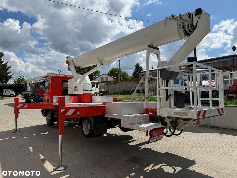 MAN Podnośnik Koszowy Zwyżka Ruthman T330 33 metry  DmC 7500KG! 21 w bok! UDT! Jak Wumag Gsr Multitel Euro 6!!! - 9