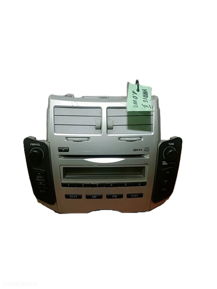 TOYOTA YARIS II 05-11 radioodtwarzacz radioodbiornik radio 8612052470 * - 1
