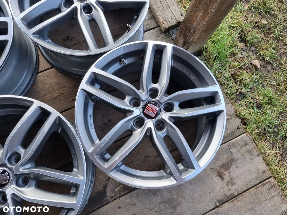VW GOLF 8,7,TOURAN,audi A3,SKODA OCTAVIA 3,SEAT 7,5X17ET51 5X112 bdb stan - 10