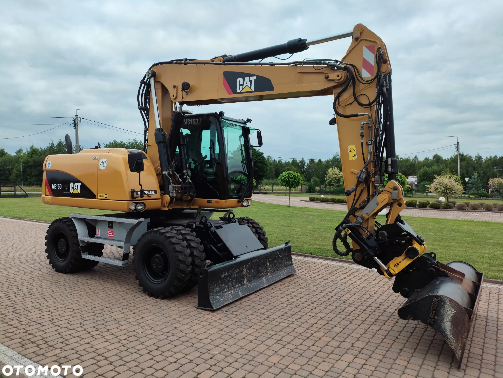 Caterpillar M 315D / ROTOTILT / SPROWADZONA / KOPARKA KOŁOWA - 7
