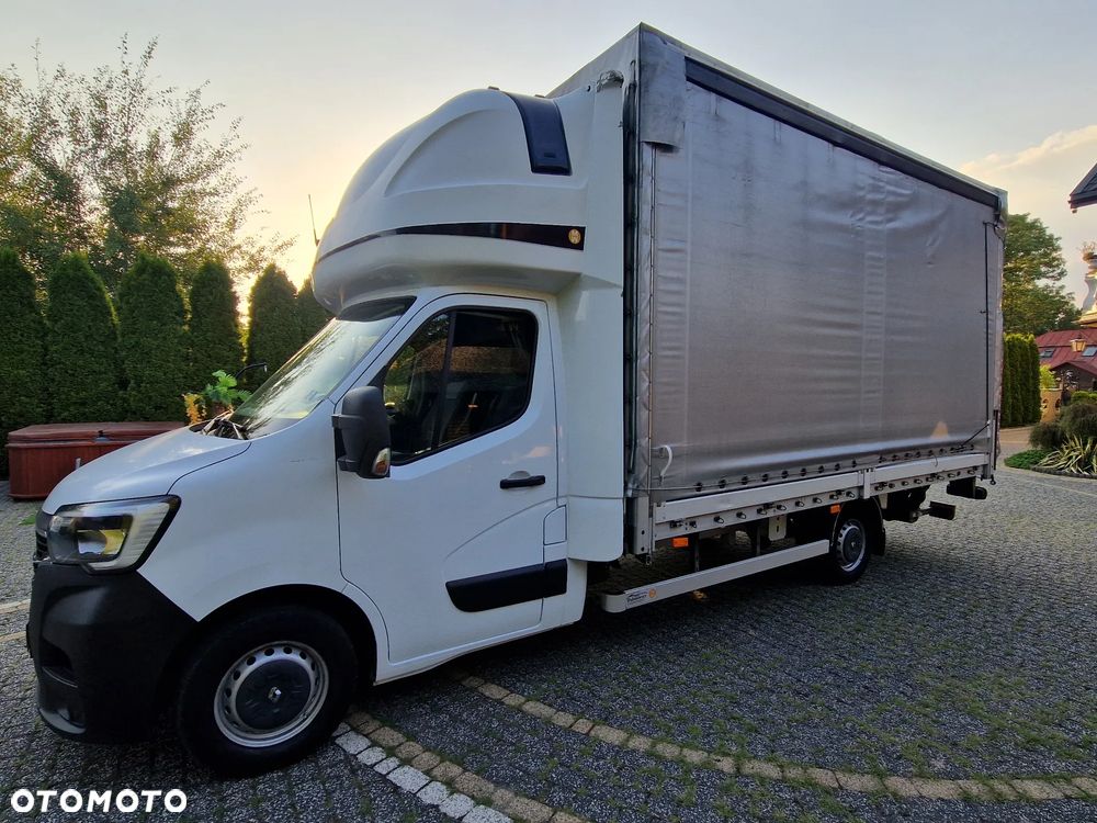 Renault MASTER 2.3+PLANDEKA-FIRANKA+WINDA+10 EP+SALON POLSKA/PIERWSZY WŁAŚCICIEL+GOTOWY DO PRACY O K A Z J A+IDEALNY STAN - 4