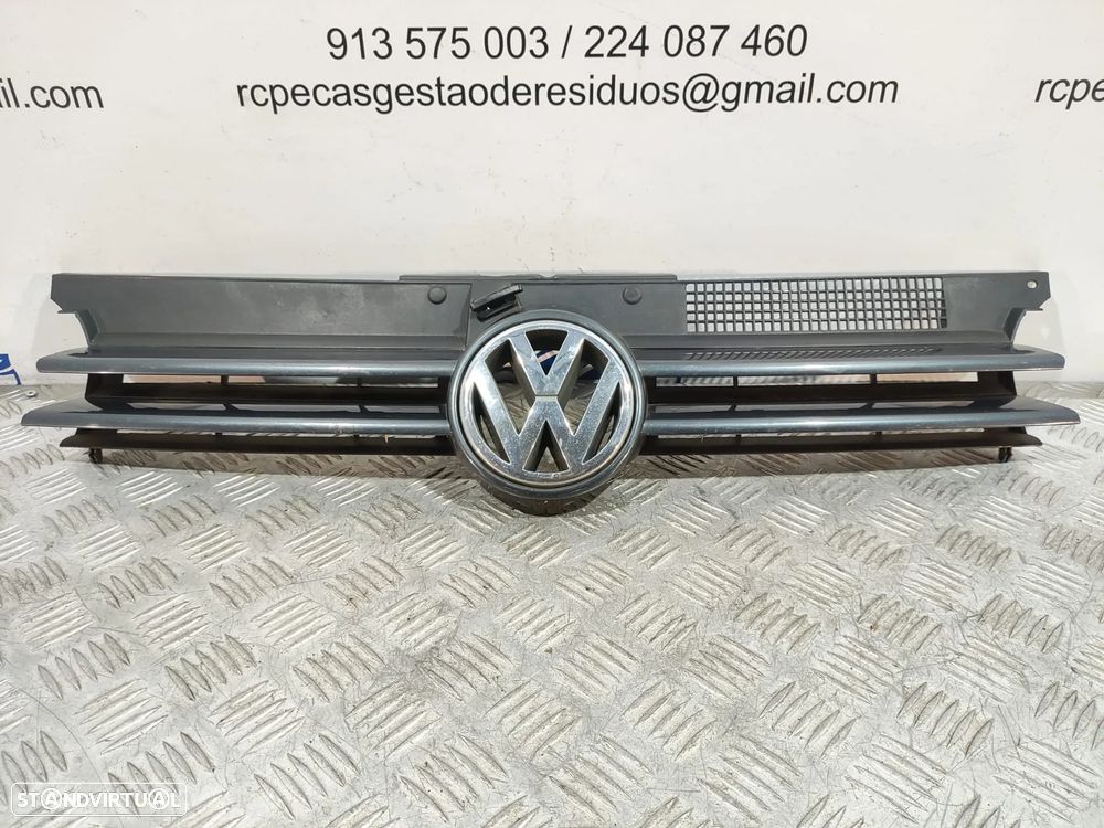 Grelha Central Pará-choques Frente Frontal VW Golf MK4 Original - 2