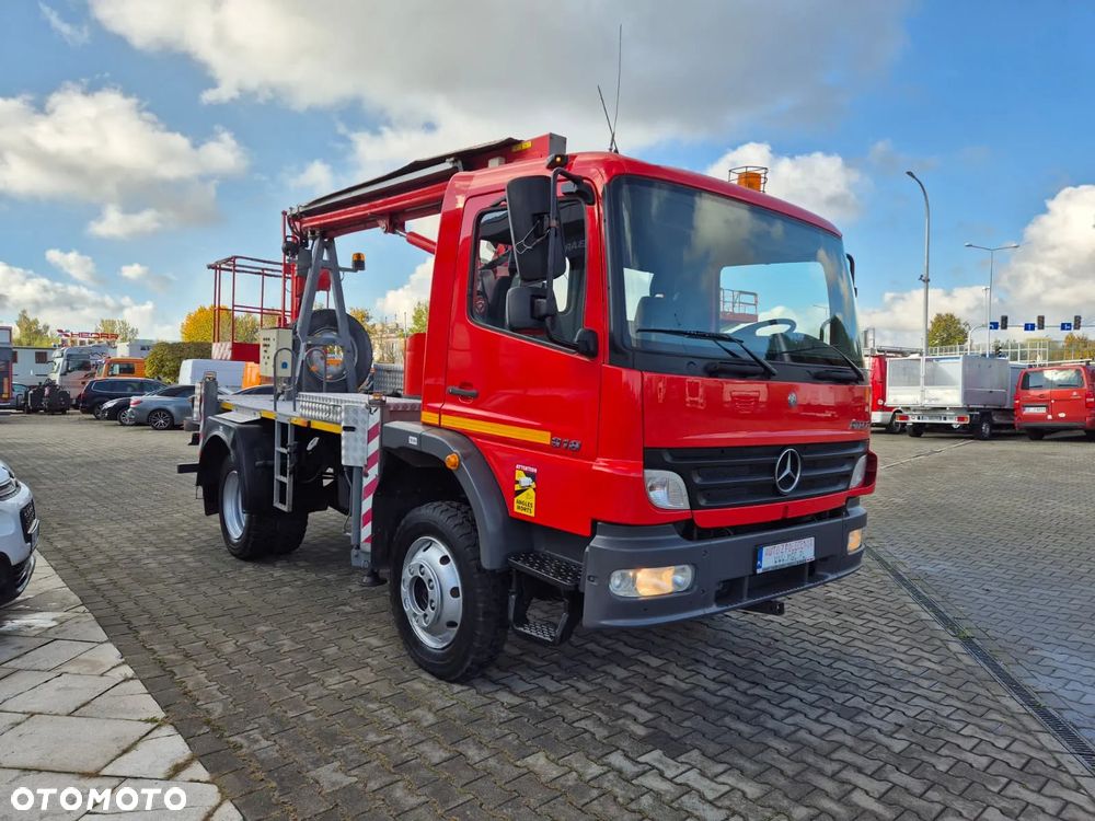 Mercedes-Benz Atego 918 / 4X4 / ZWYŻKA / MAX 18M / 200KG ŁADOWNOŚĆ / STAN BARDZO DOBRY / SERWISOWANY / BEZWYPADKOWY / NISKI PRZEBIEG! - 5