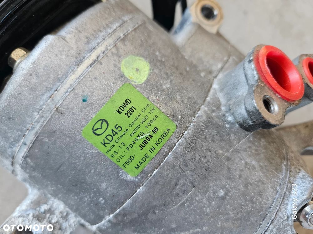Sprężarka pompa kompresor klimatyzacji MAZDA 3 III CX-5 2,0 B F500-JUBBA-09 F500-JUBBA-01 f500-JUBBA-07 F500-JUBBA-06 - 2