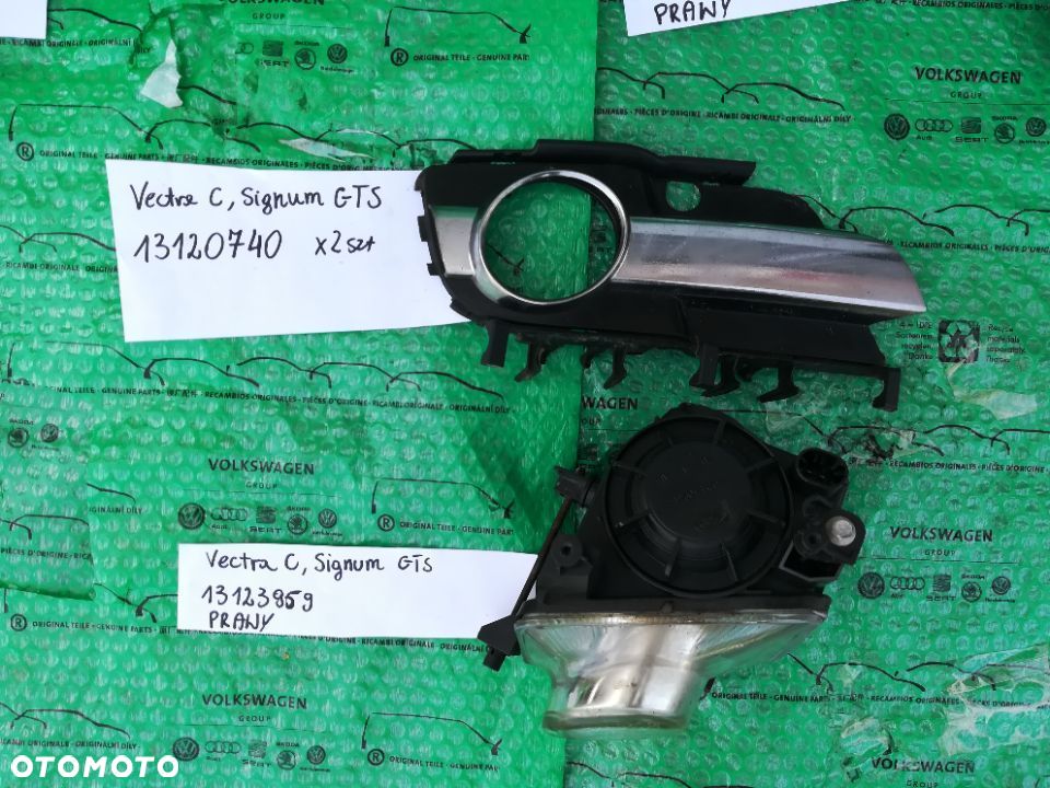 KRATKA ZDERZAKA HALOGENU, HALOGENY OPEL VECTRA C, SIGNUM - 4