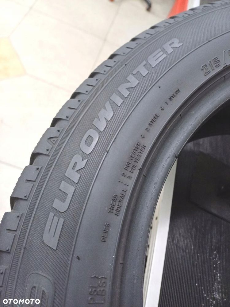 4x 215/55r17 falken opony zimowe7,5mm 52140 - 7