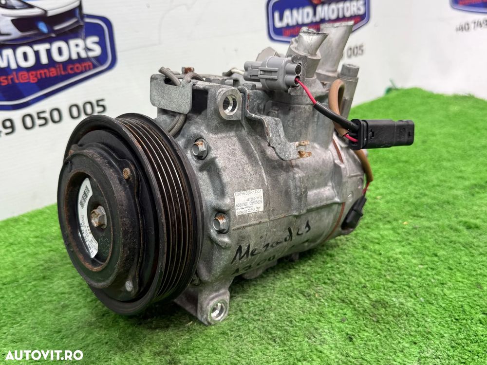 COMPRESOR AC MERCEDES BENZ A200 2013 W176 1.8 DIESEL COD OEM 447280-7110 09P05626 A0038304660 2012-2018 - 5