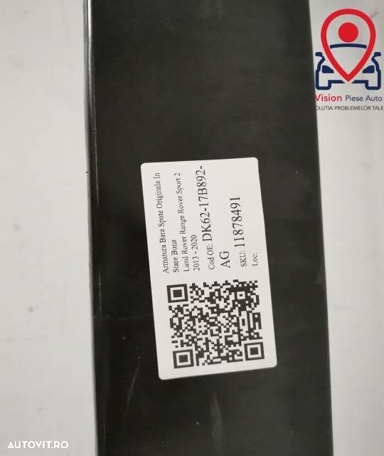 Armatura Bara Spate Originala In Stare Buna Land Rover Range Rover Spo - 7