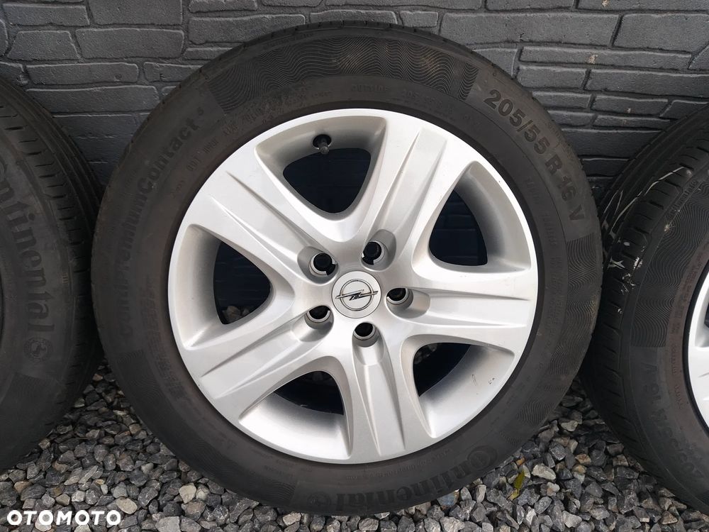 FELGI STRUKTURALNE 5X110 OPEL R.16 KOŁPAKI - 5