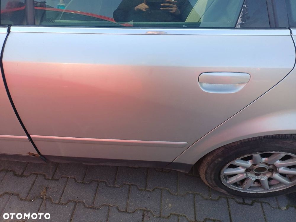 DRZWI KOMPLETNE LEWY TYŁ AUDI A4 B6 SEDAN LY7W - 3
