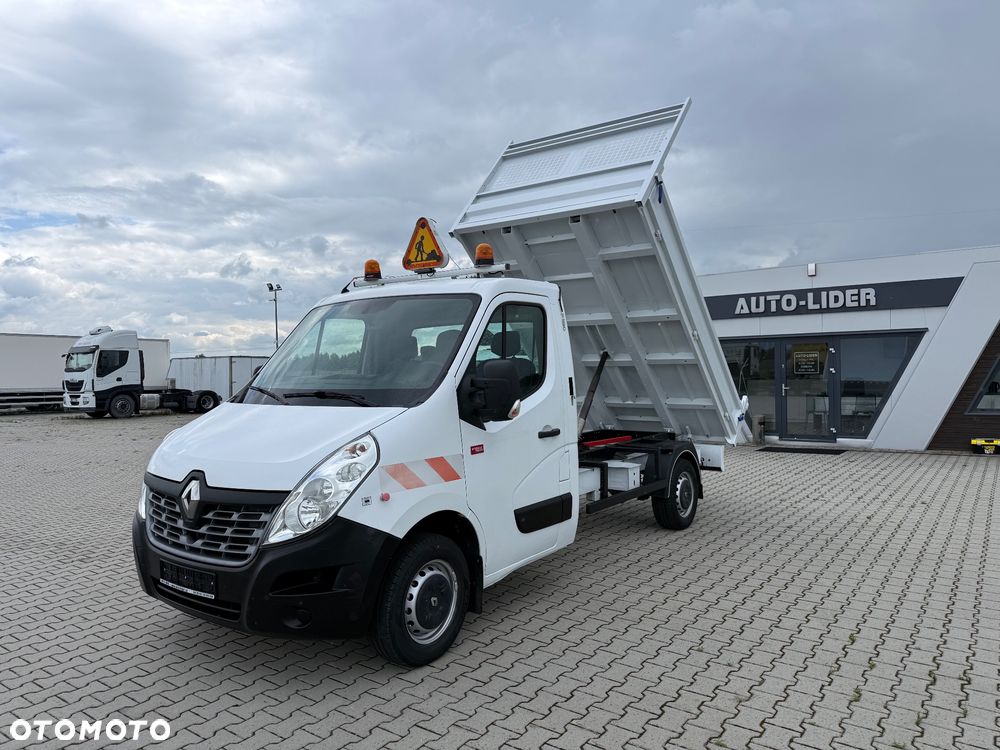 Renault MASTER 125 / WYWROTKA 3,25M / HAK / Z FRANCJI / STAN BDB / / / - 1