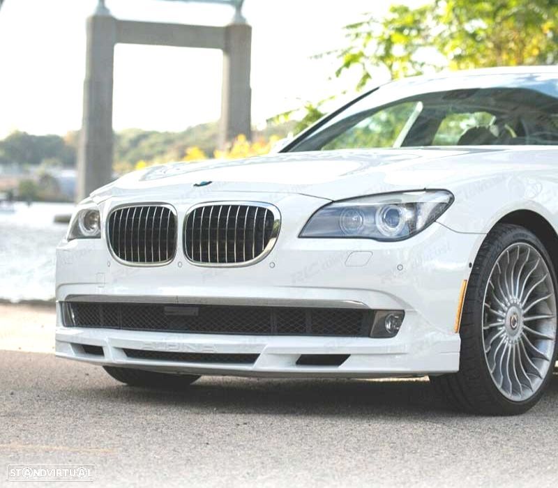 SPOILER LIP DIANTEIRO PARA BMW SERIE 7 F01 F02 09-15 LOOK ALPINA - 1
