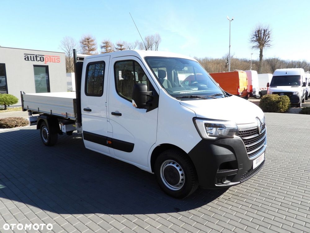 Renault MASTER WYWROTKA TROJSTRONNA PODWÓJNA KABINA DOKA 6 MIEJSC LEDY  145KM - 5