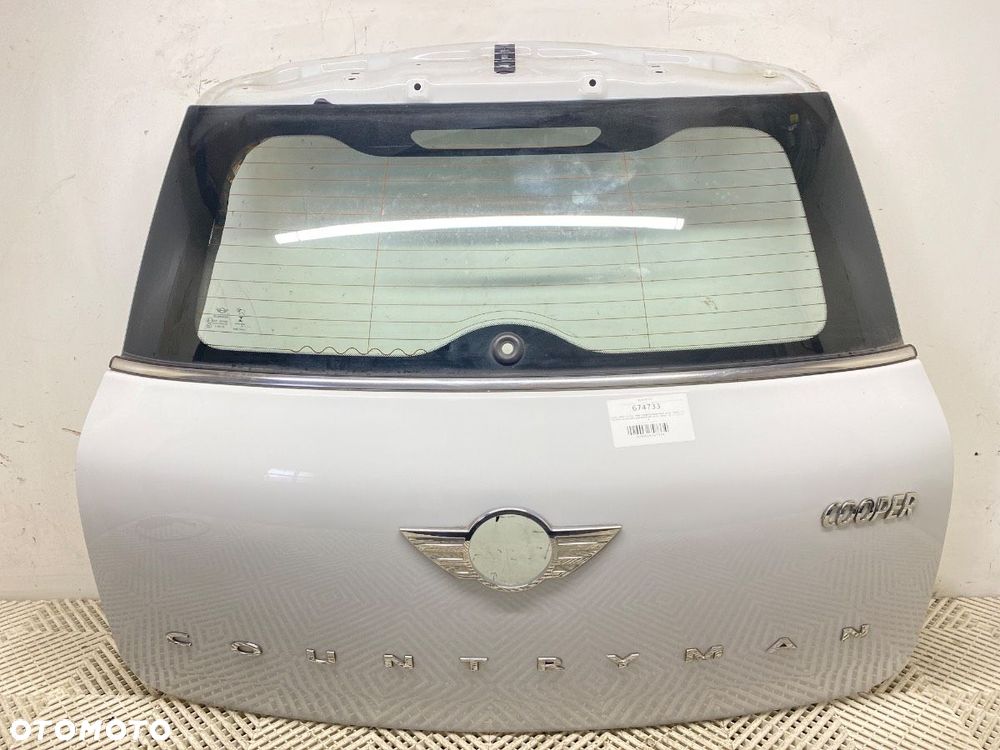 KLAPA TYŁ  MINI MINI COUNTRYMAN (R60) 2010 - 2016 Cooper 90 kW [122 KM] benzyna 2010 - 2016 - 1