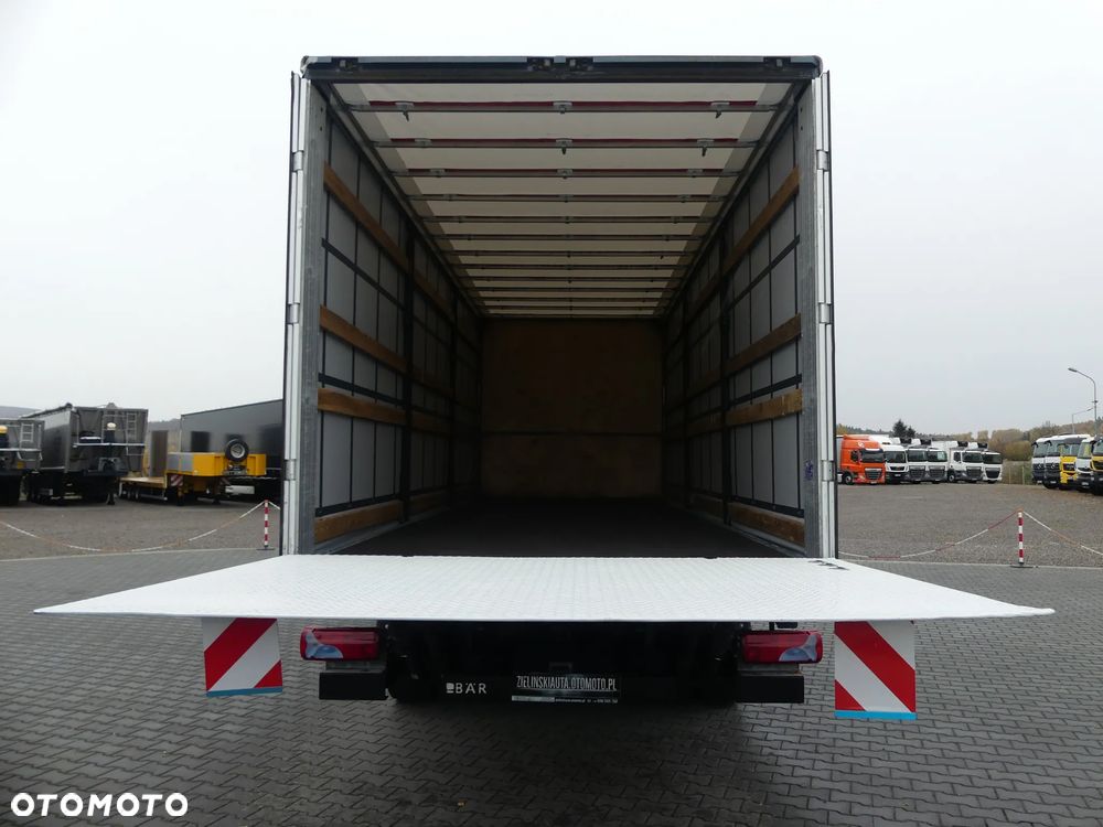 MAN TGM 18.250 / FIRANKA 7.30 + WINDA / ZSUWANY DACH / EURO 6 / - 24