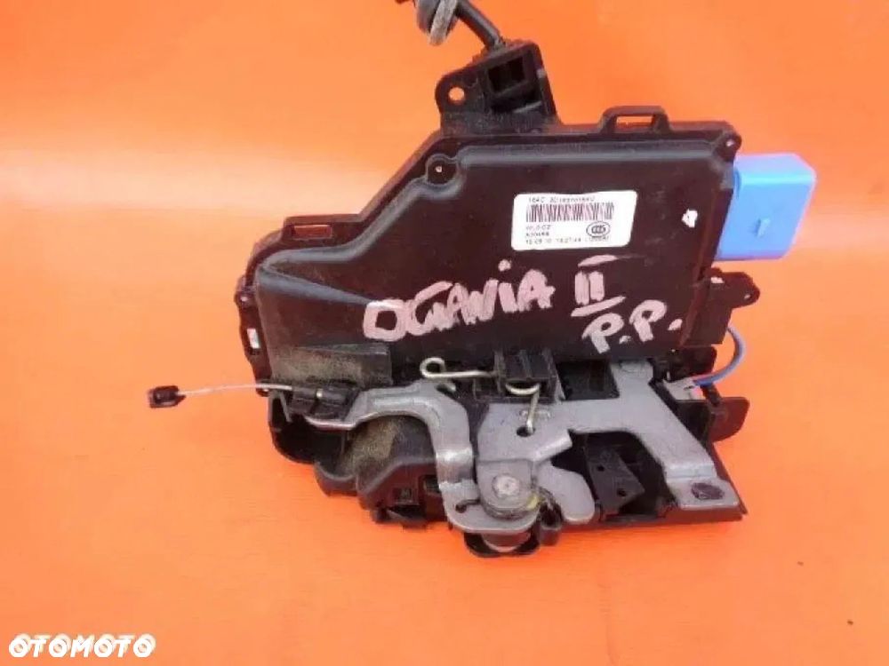 skoda octavia ii zamek drzwi przedni prawy przód 3d1837016ac europa 9pin - 2