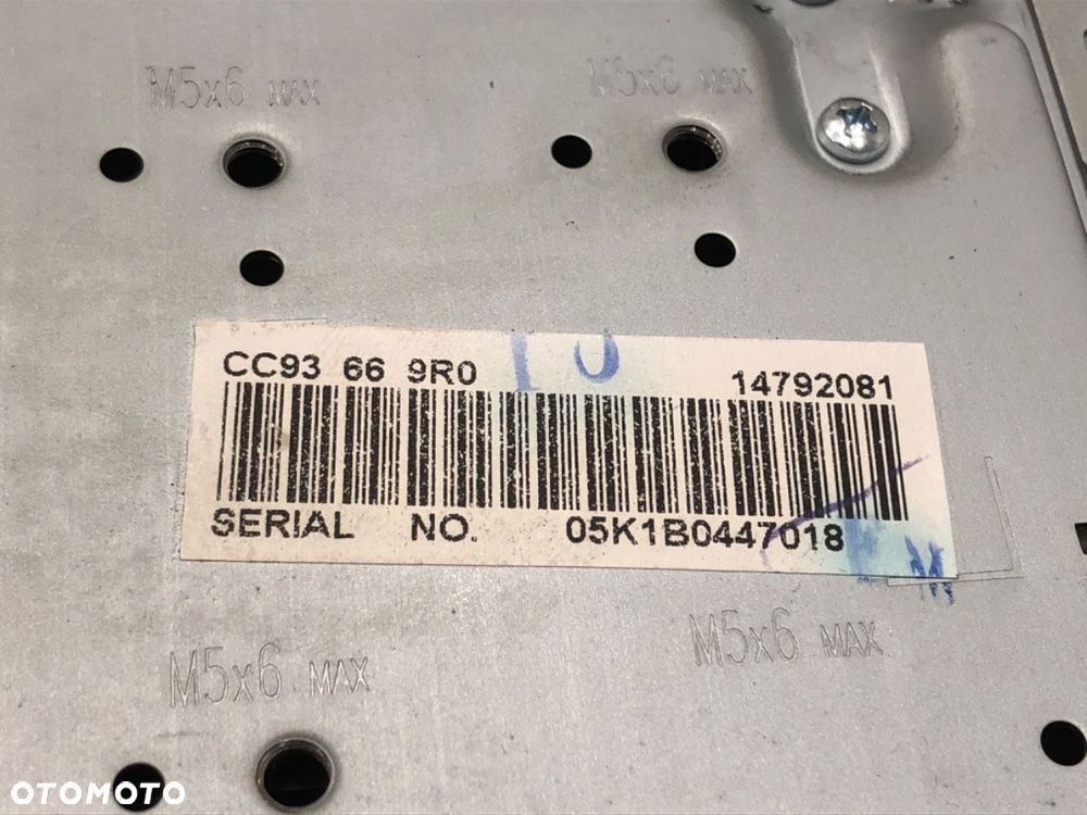 RADIO  MAZDA 5 (CR19) 2005 - 2010 2.0 CD (CR19) 81 kW [110 KM] olej napędowy 2005 - 2010 CC9366AR0 - 6