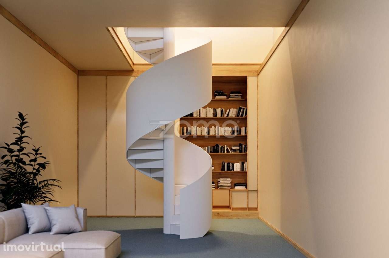 Apartamento T3+1 triplex jardim Rua Almada Porto (fração A) - Grande imagem: 2/8