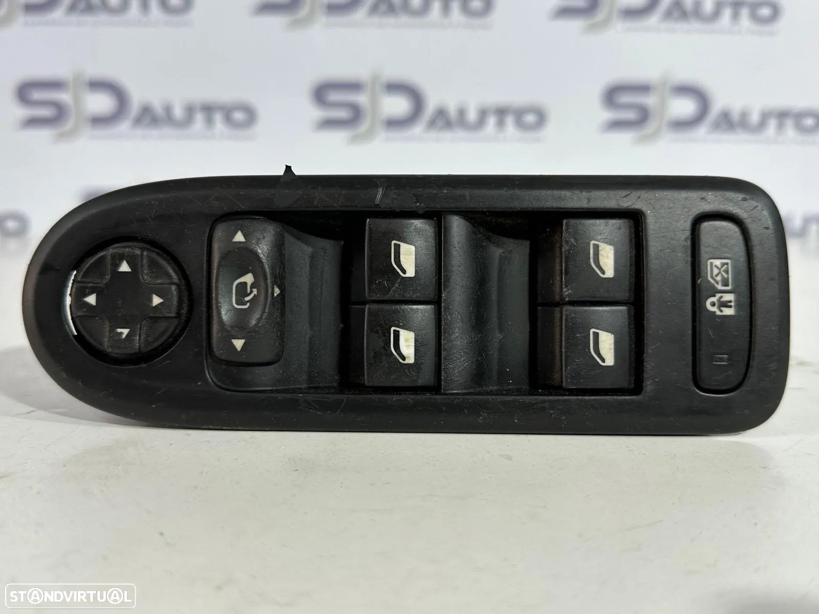Interruptor / Comando Vidros + Espelhos - Peugeot 508 - 1