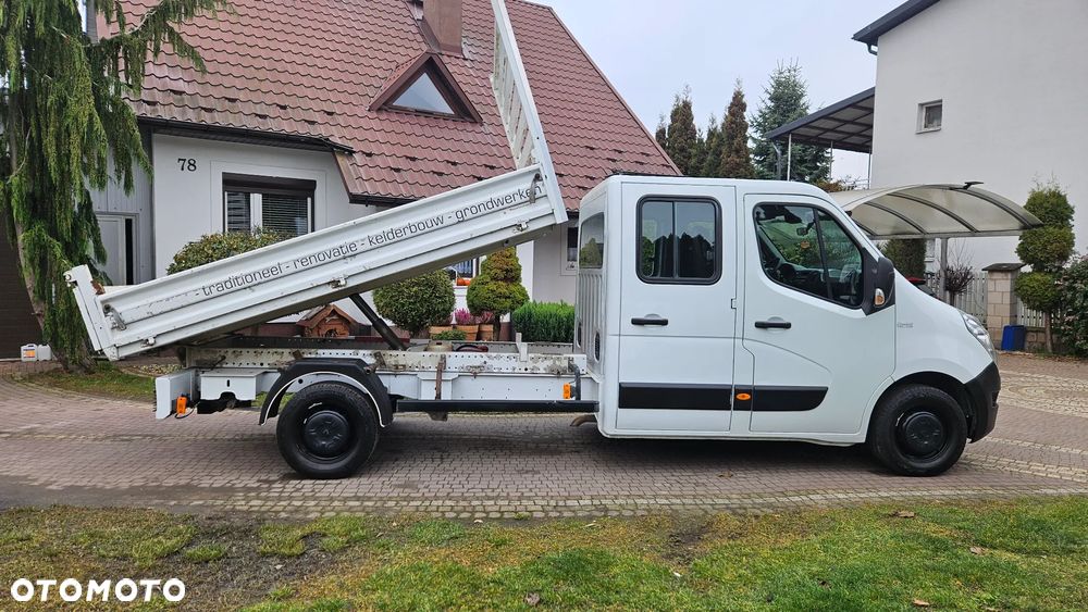 Renault MASTER 2.3 DCI150 KM WYWROTKA KIPER DUBEL KABINA MOVANO DOKA 6 OSÓB SKRZYNIA  KLIMA - 8