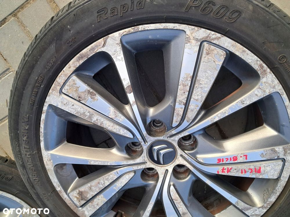 citroen c4 grand picasso ii felgi aluminiowe 5x108 e50 9677090377 - 7
