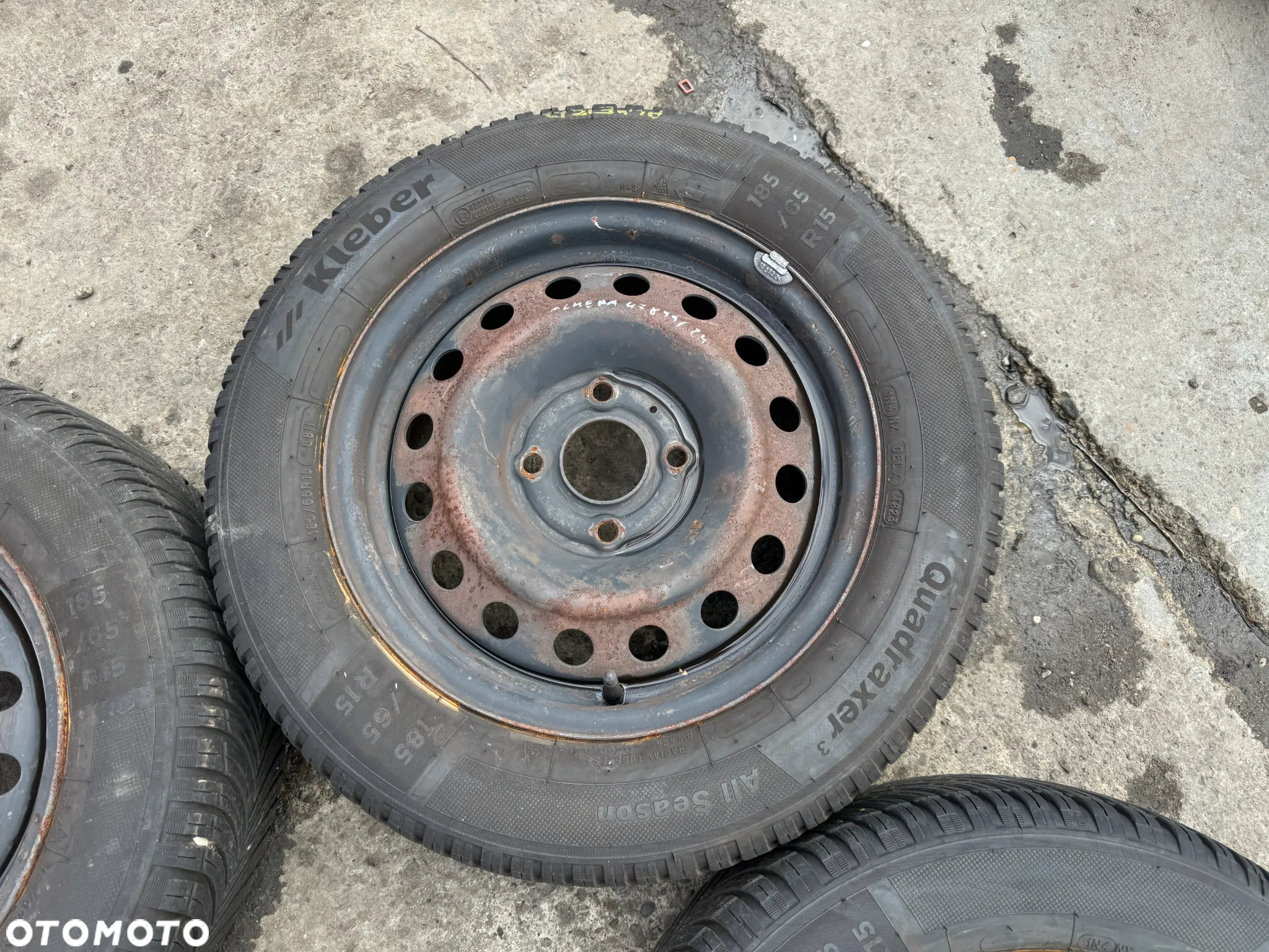 Koła felgi stalowe opony 15' Nissan 4x114,3 15x6J ET45 40300-2F815 OE - 6