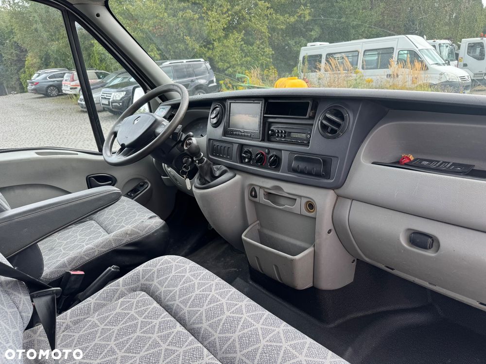 Renault Master 2009 r. kraty wywóz liści Wywrotka Kiper Brygadówka 7 Osobowy Dubelkabina Dobelkabina Wywrot Doka - 20
