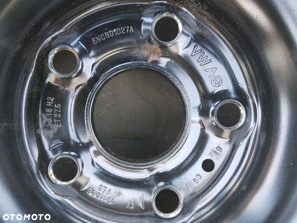 VW TIGUAN I 5N 06-15r KOŁO DOJAZDOWE 18 5X112 5N0601027A - 5
