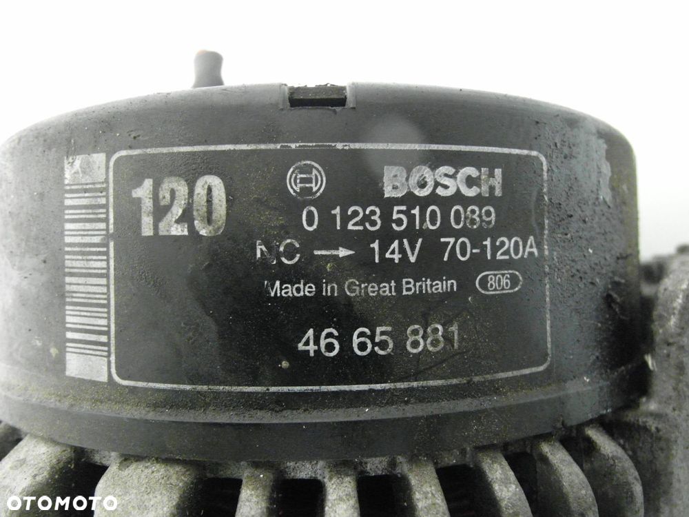 ALTERNATOR SAAB 9-3 I 2.2 TiD0123510089 4665881 - 3