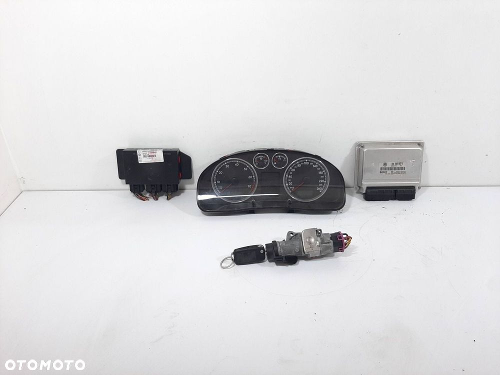 VW PASSAT B5 LIFT 2.0 04R STEROWNIK SILNIKA ZESTAW 3B0907557S 0261208536 - 1