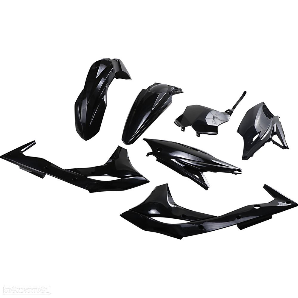 kit plasticos ufo kawasaki kx 250f - kakit224-001 - 1