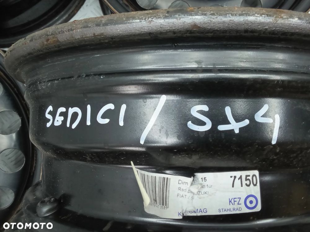 Felgi Fiat Sedici Suzuki SX4 6Jx15 et50 5x114,3 - 5