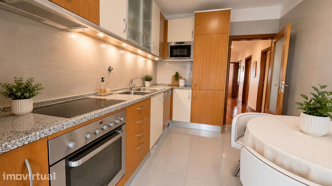 Apartamento T2 | Varanda | Lugar de Garagem | Arrumos - Grande imagem: 4/13