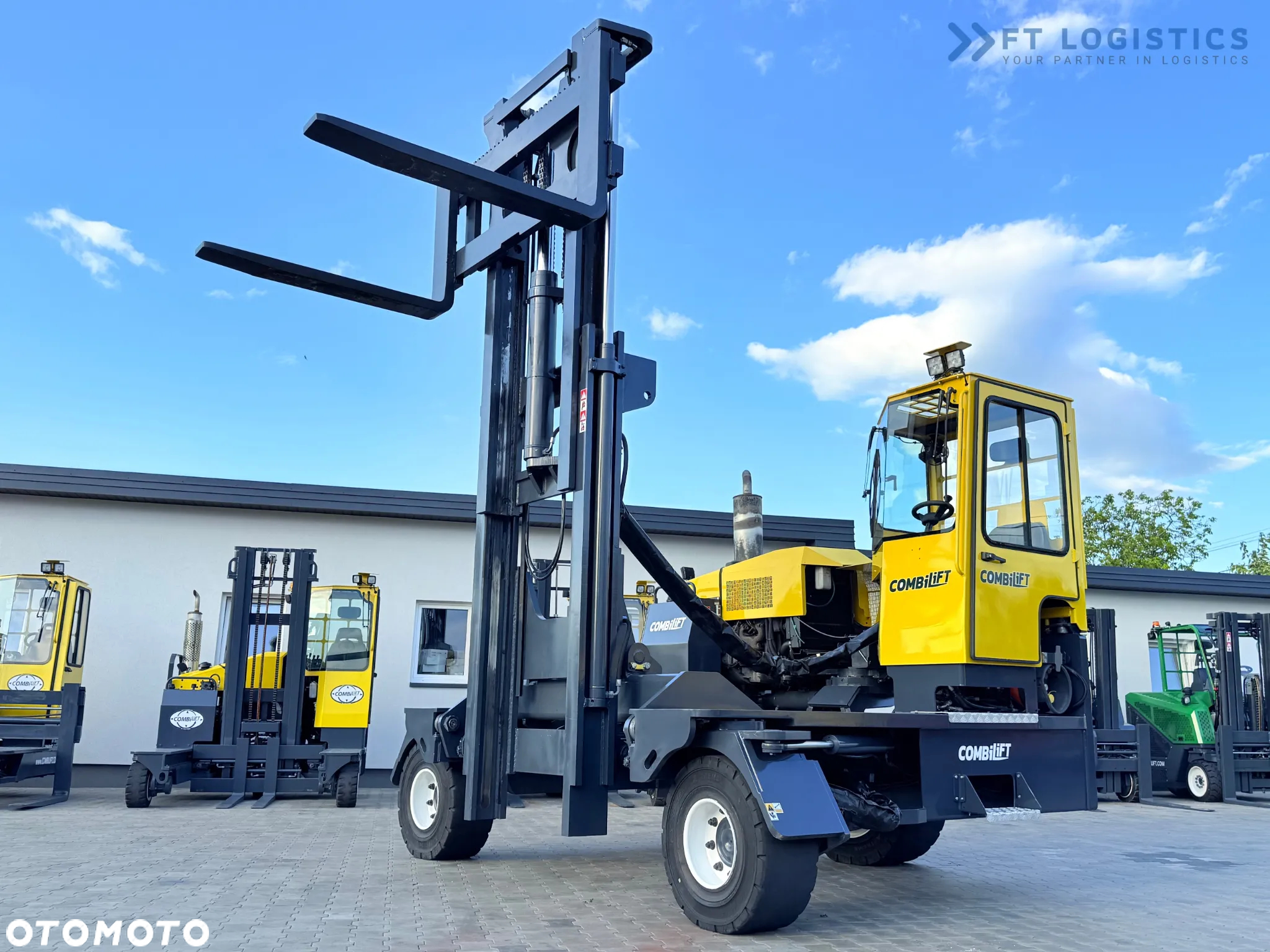 Combilift C14000 / GAS LPG / DUPLEX 3600MM / WOLNY SKOK / POZYCJONER / WIDŁY 1500MM / JAK NOWY - 40