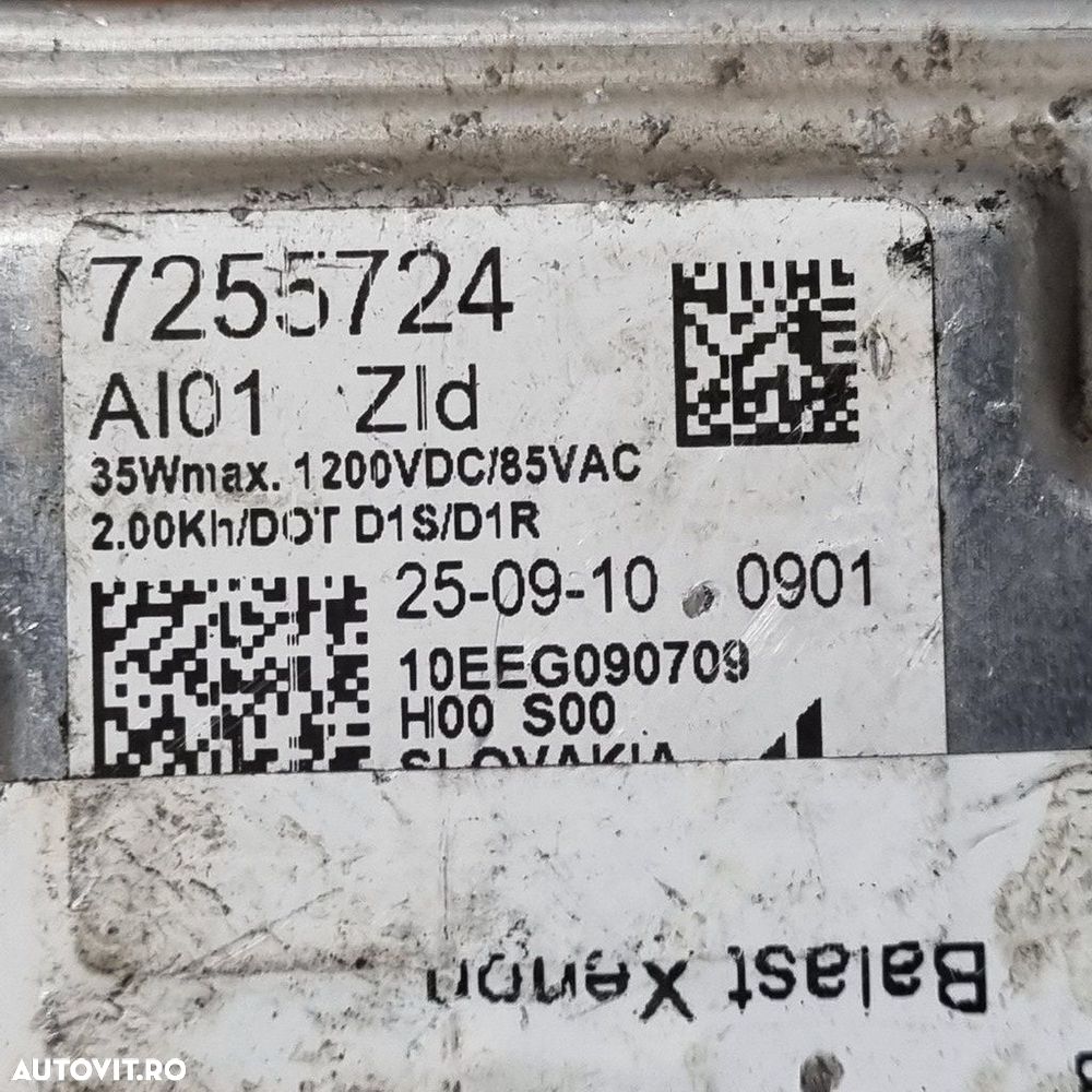 Balast Xenon BMW X5 E70 Facelift 2010 - 2013 (1280) 7255724 - 3