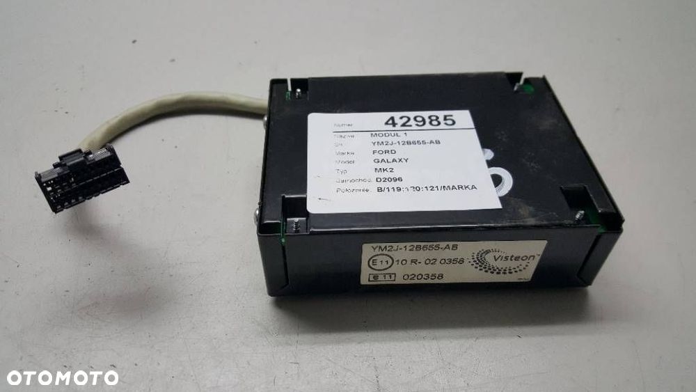 KONTROLER MULTIMEDIÓW MODUŁ FORD GALAXY MK2 EUROPA - 7