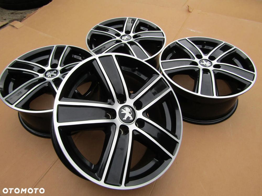 4x Felgi Aluminiowe 16 Citroen Jumpy IV Berlingo III C4 II Picasso Peugeot Expert Partner III Rifter 407 308 508 Toyota Proace 7 j 5x108 ET37 WZMACNIANE - 15