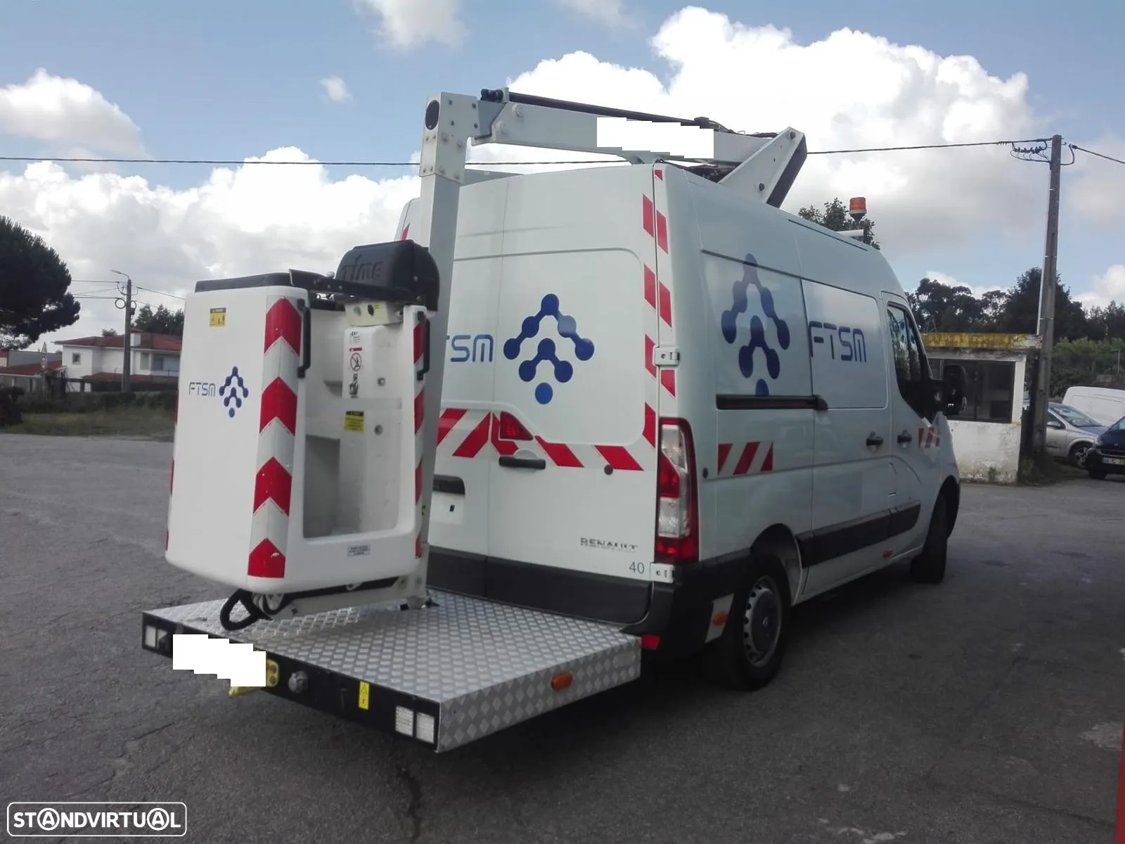 Renault MASTER 2.3DCDTI cesto de altura NACELLE - 2