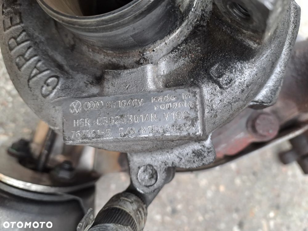 Audi Seat Skoda Volkswagen 2.0 TDi 140KM kod BMP turbosprężarka GT1646V  03G253014N - 10