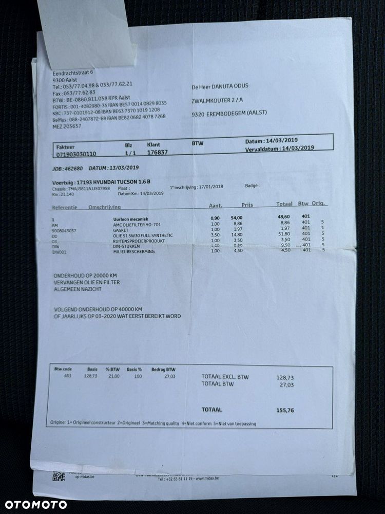 Hyundai Tucson 1.6 GDi Comfort 2WD - 35