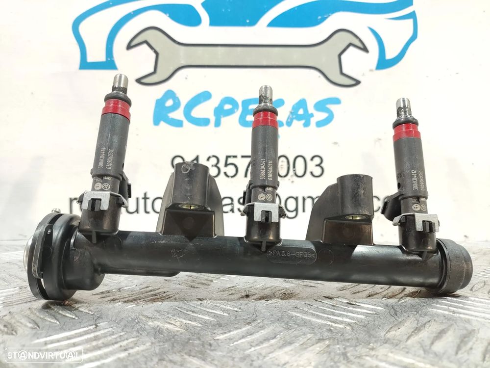 REGUA E INJETORES SIEMENS VW SKODA FABIA 1.2 - 13