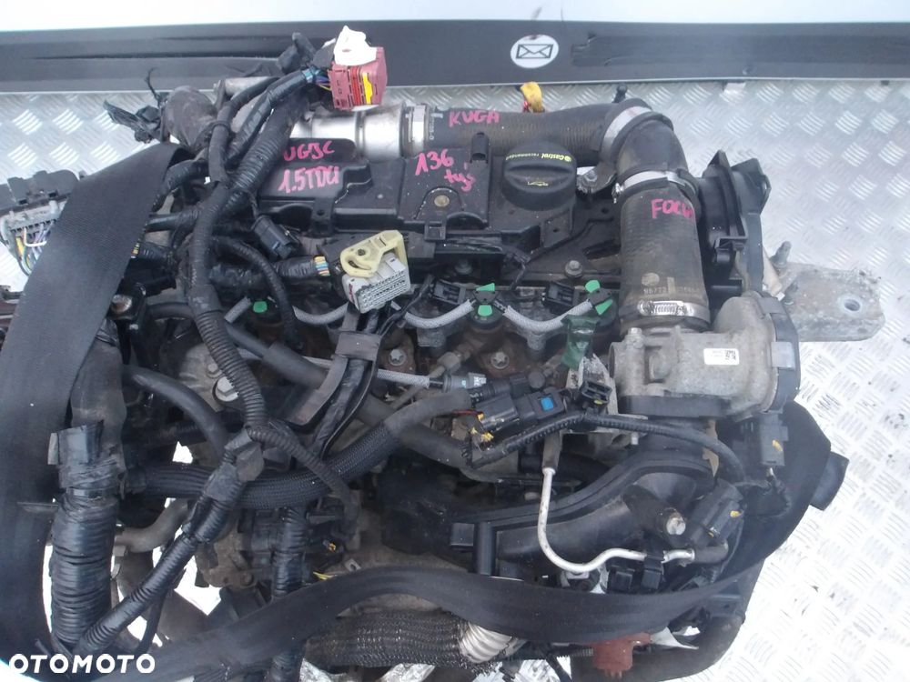 SILNIK KOMPLETNY FORD KUGA FOCUS 1.5 TDCI UGJC 136 TYS - 2
